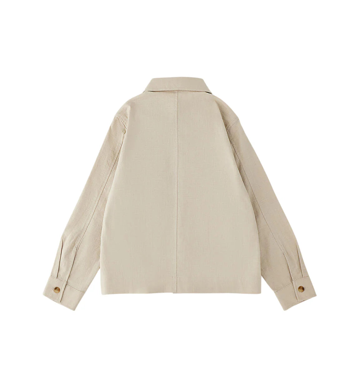 iDo camicia bambino misto lino beige 4G585 0436 iDO