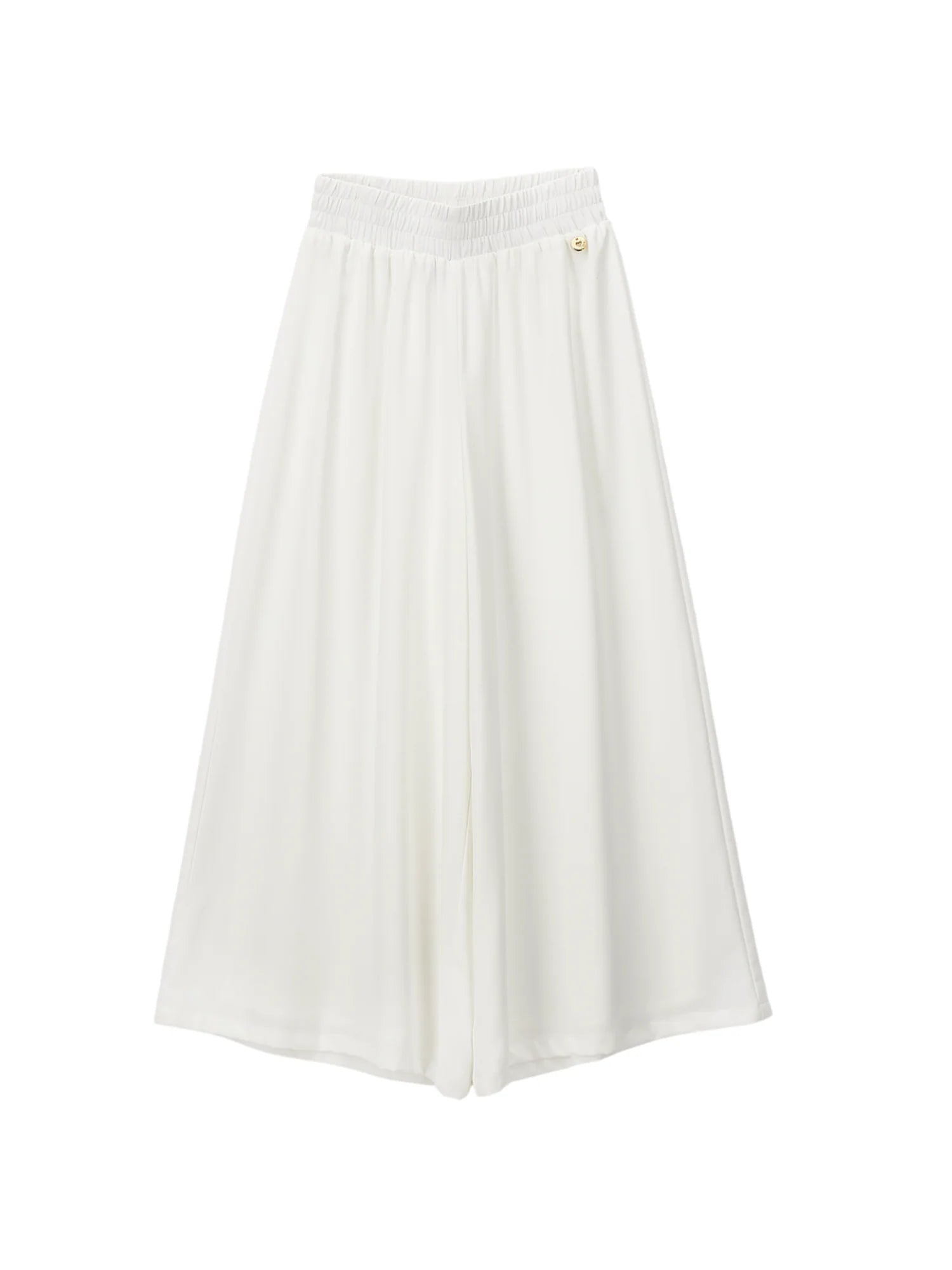 iDo pantaloni palazzo bambina panna 4G722 0112 iDO