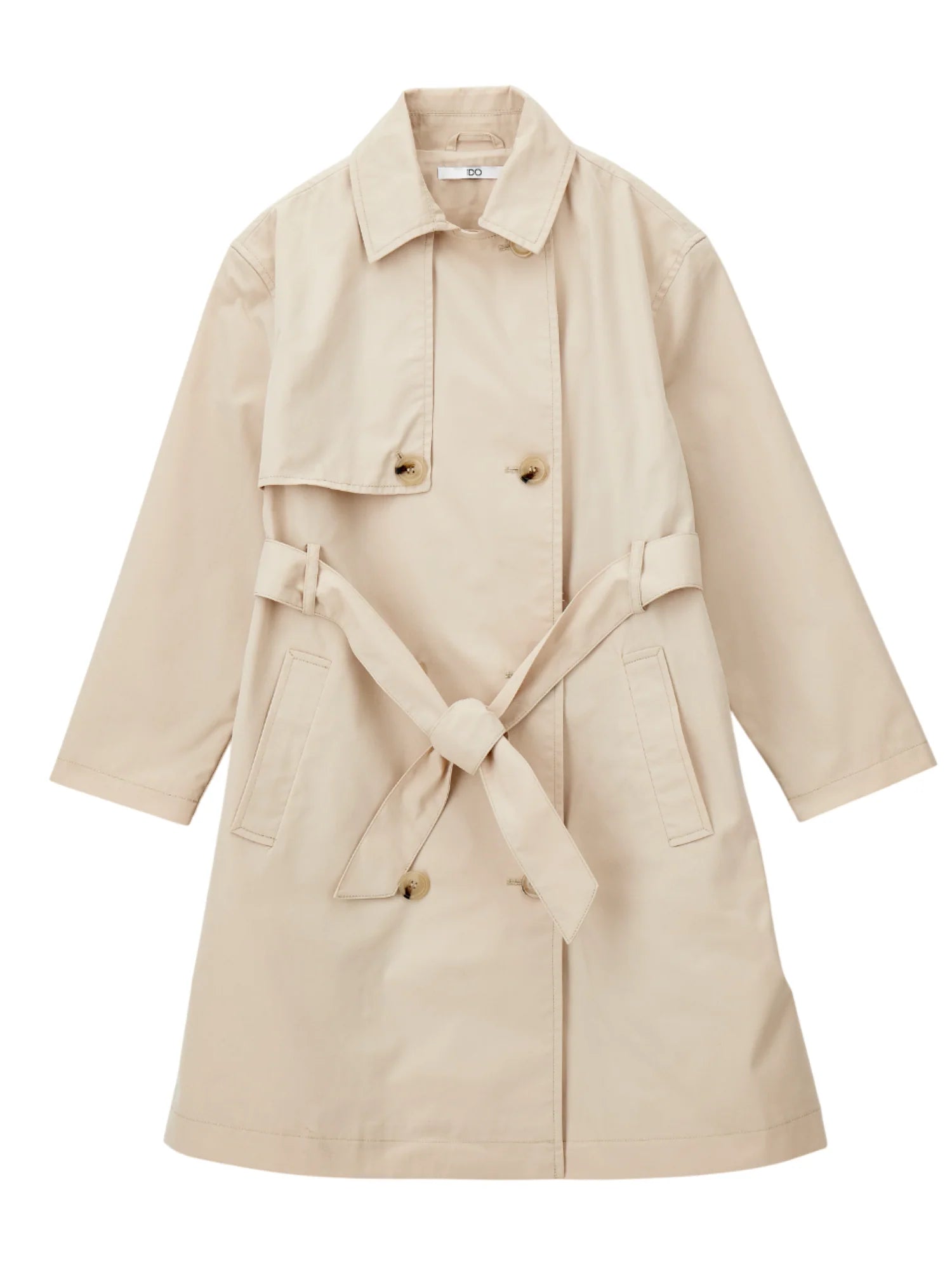 iDo trench doppiopetto bambina beige 4G768 0924 iDO