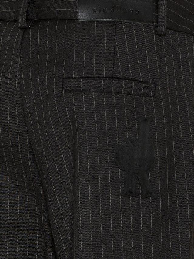 John Richmond pantaloni gessati bambino Dligi grigio RBP26092PA GREY DARK PINSTRIPE John RICHMOND