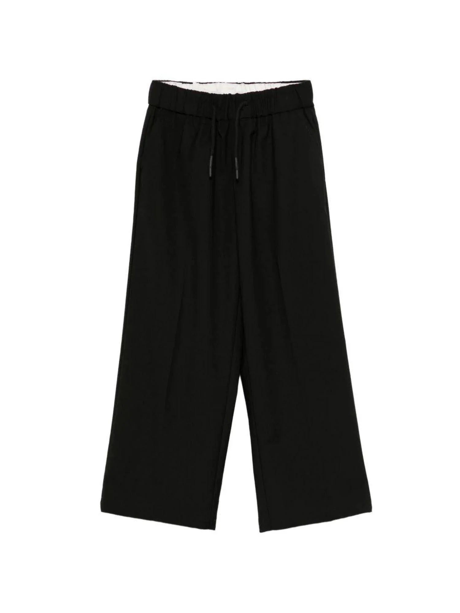 John Richmond pantaloni bambino con coulisse nero RBP26243PA BLACK John RICHMOND