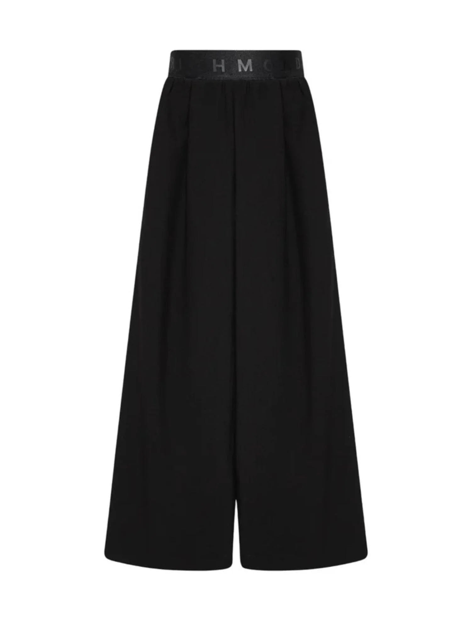 John Richmond pantaloni gamba larga bambina con pinces nero RGP26066PA BLACK John RICHMOND