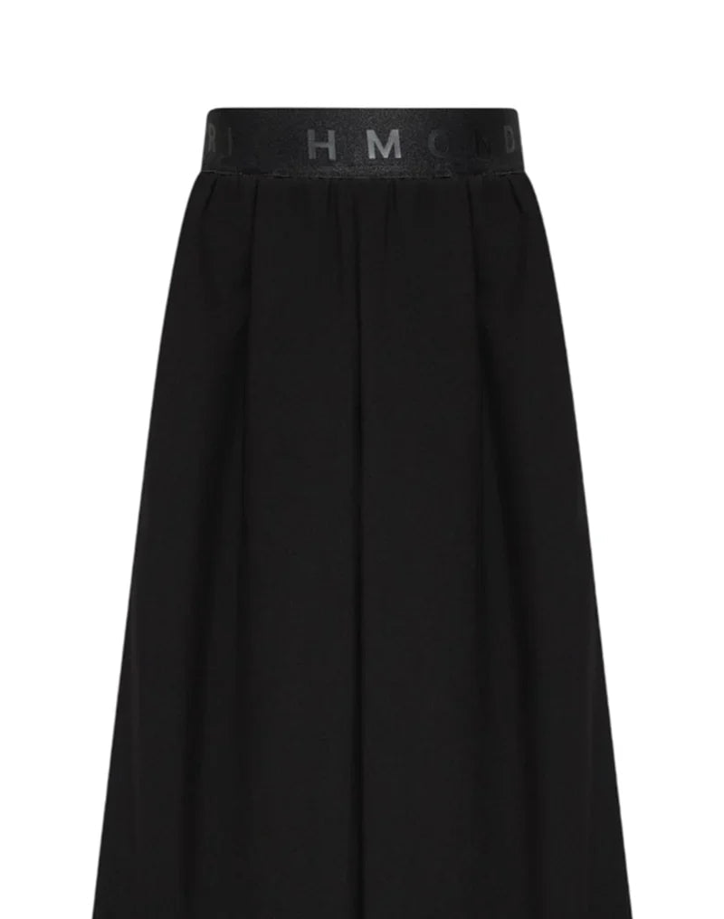 John Richmond pantaloni gamba larga bambina con pinces nero RGP26066PA BLACK John RICHMOND