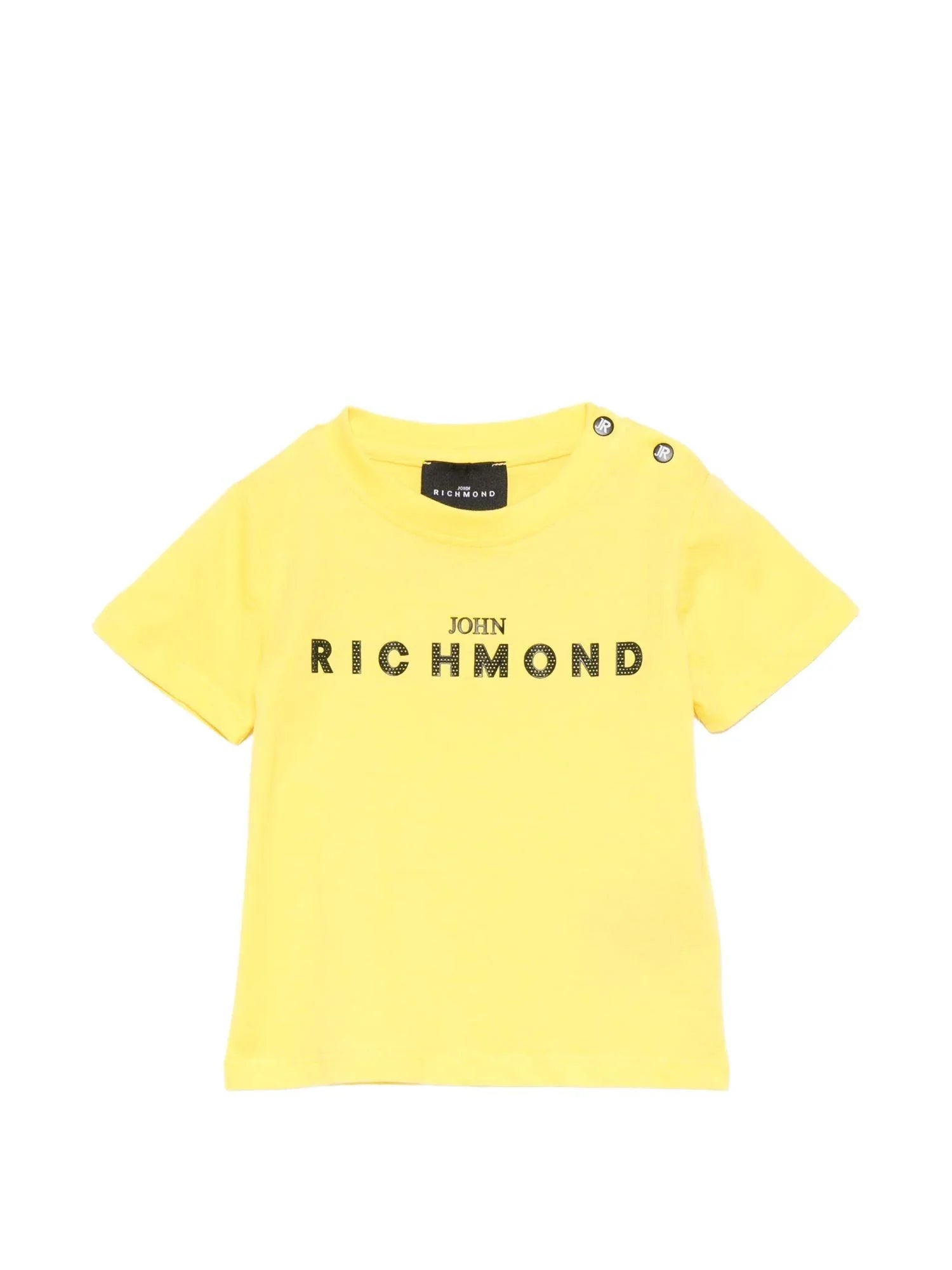 John Richmond T-shirt neonato manica corta giallo RIP26002TS YELLOW BUTTERCUP John RICHMOND