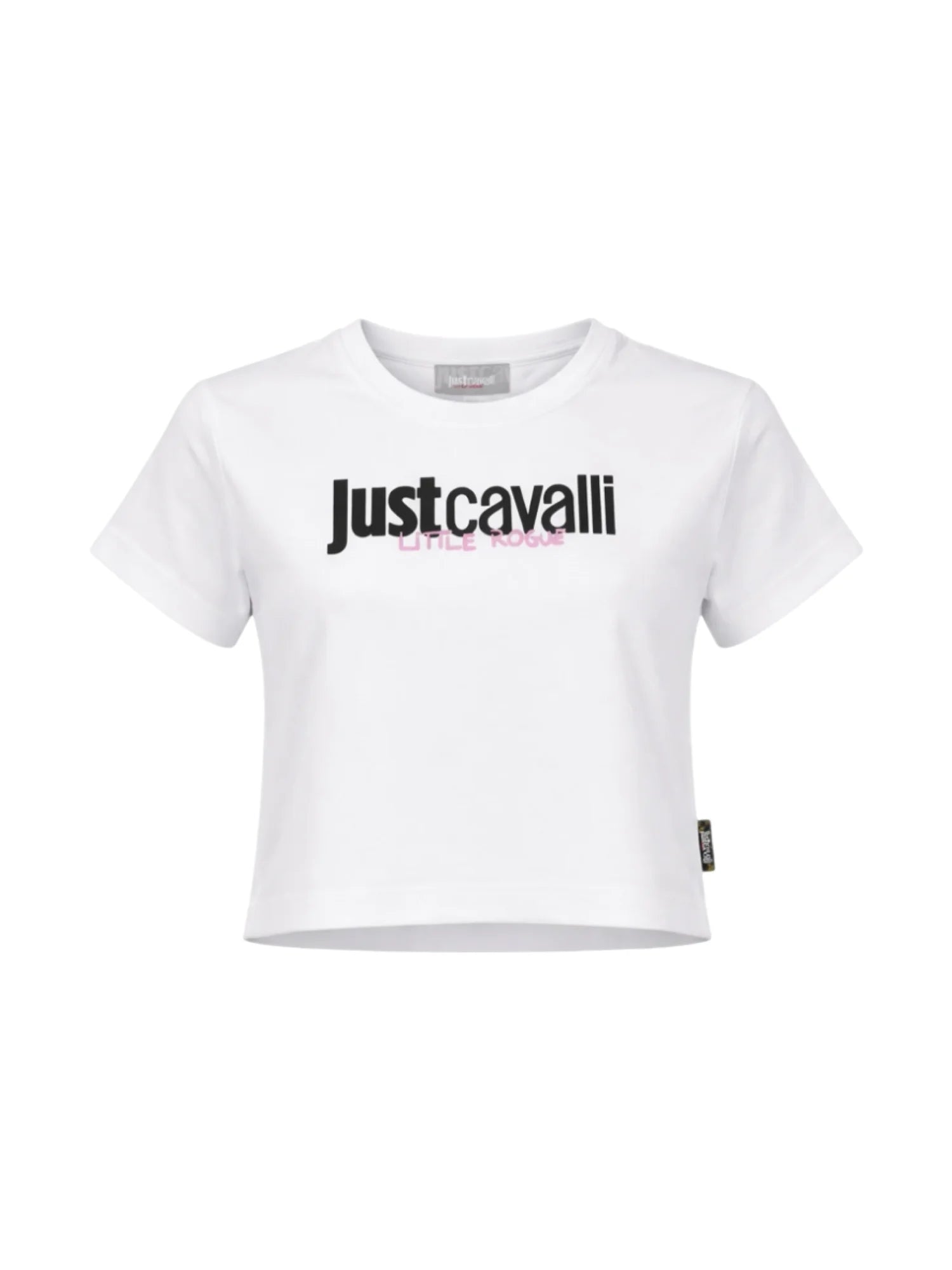 Just Cavalli T-shirt bambina manica corta con logo bianco JGP26041TS WHITE JUST CAVALLI