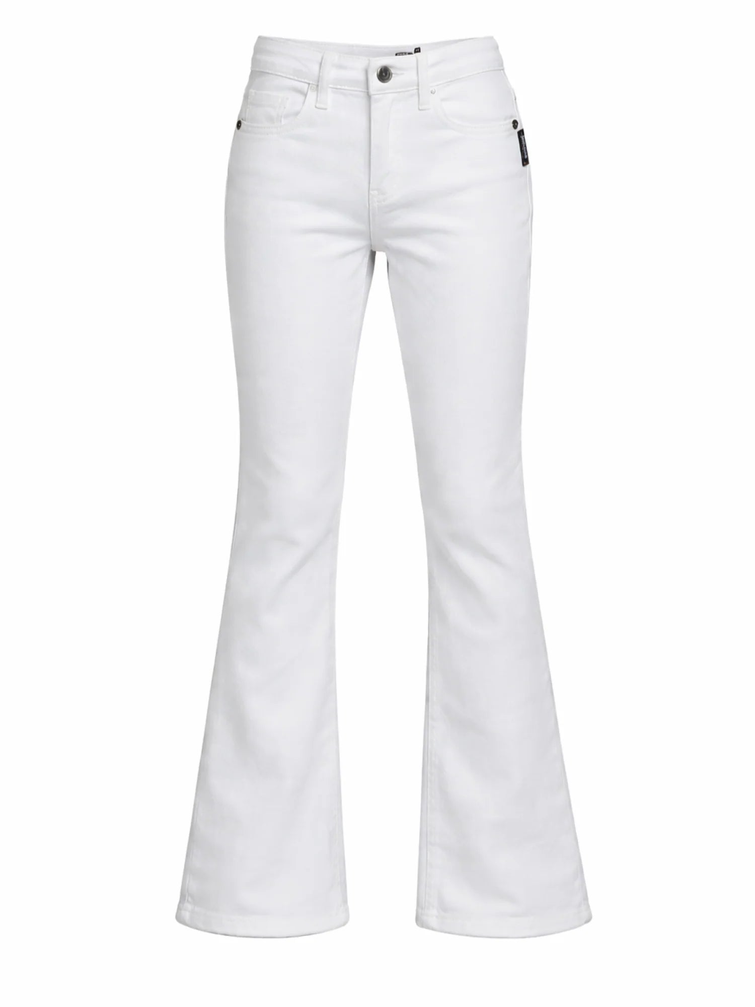 Just Cavalli jeans a zampa bambina lavaggio bianco JGP26047PA WHITE JUST CAVALLI