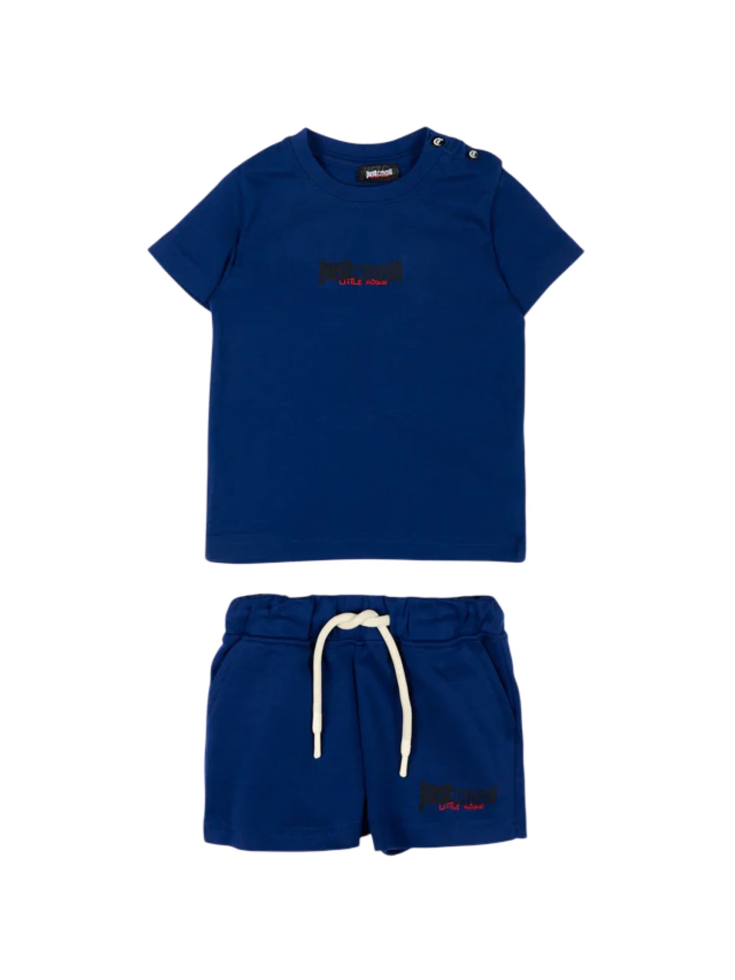 aistala set t-shirt+bermuda JIP26044CJ BLUE BELLWHETHER JUST CAVALLI