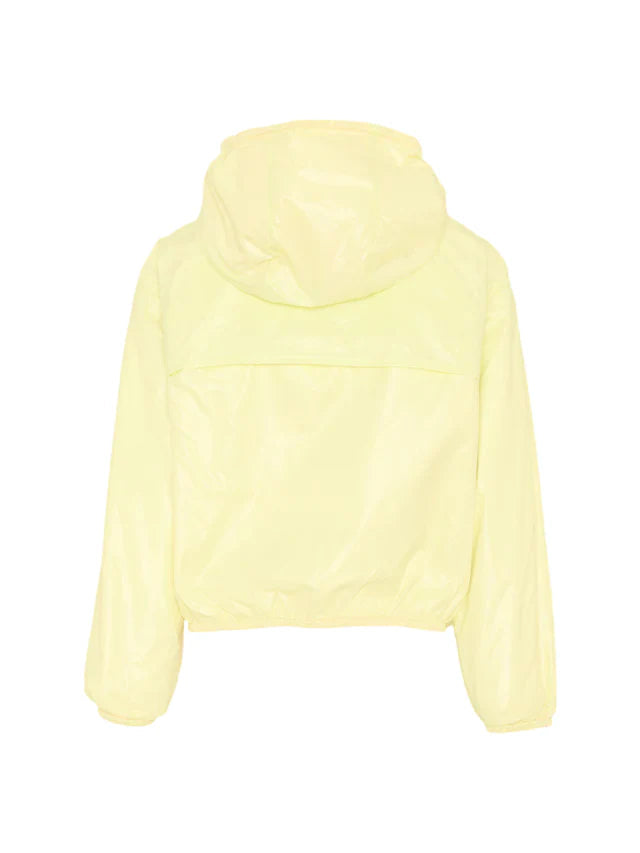 K-Way giubbino reversibile bambina con cappuccio rosa giallo K41337W C0W K-WAY