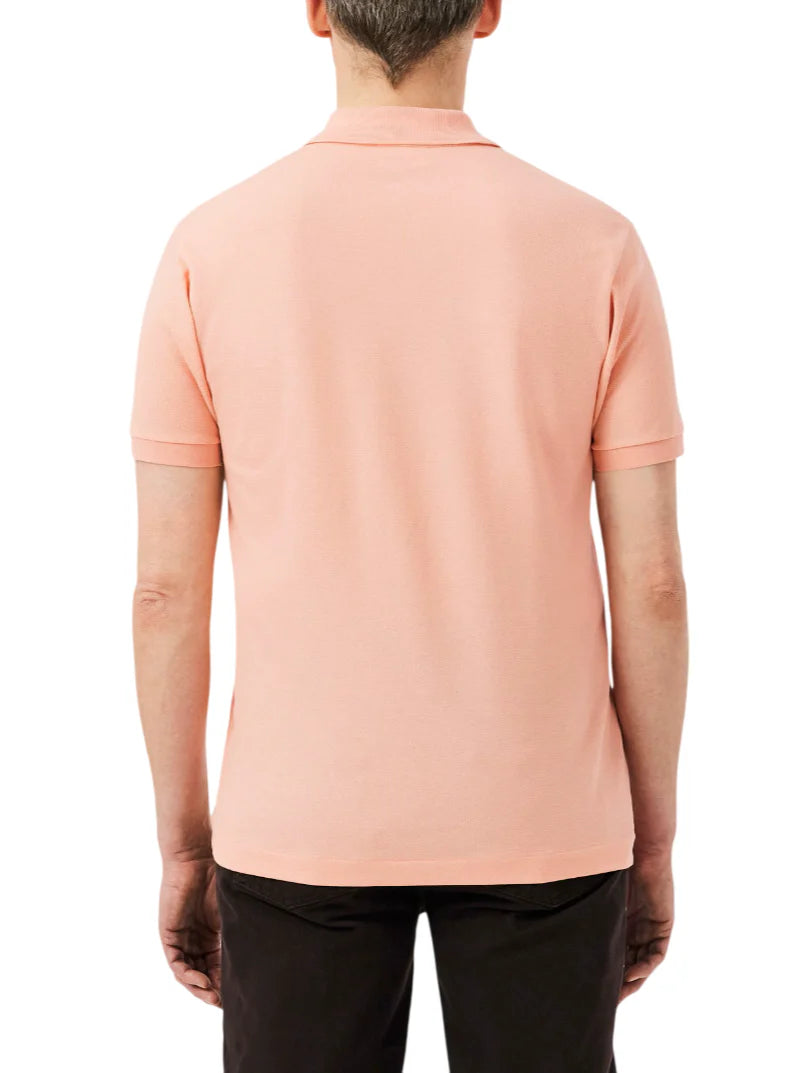 Lacoste polo manica corta 12.12 in piquè rosa salmone 1212 UI2 LACOSTE