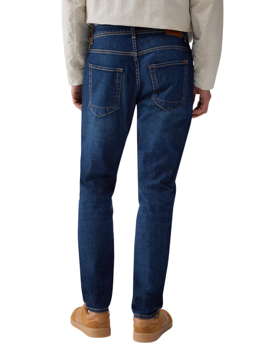 Liu Jo jeans uomo Frank slim lavaggio blu QXX049D4952 77951 LIU JO