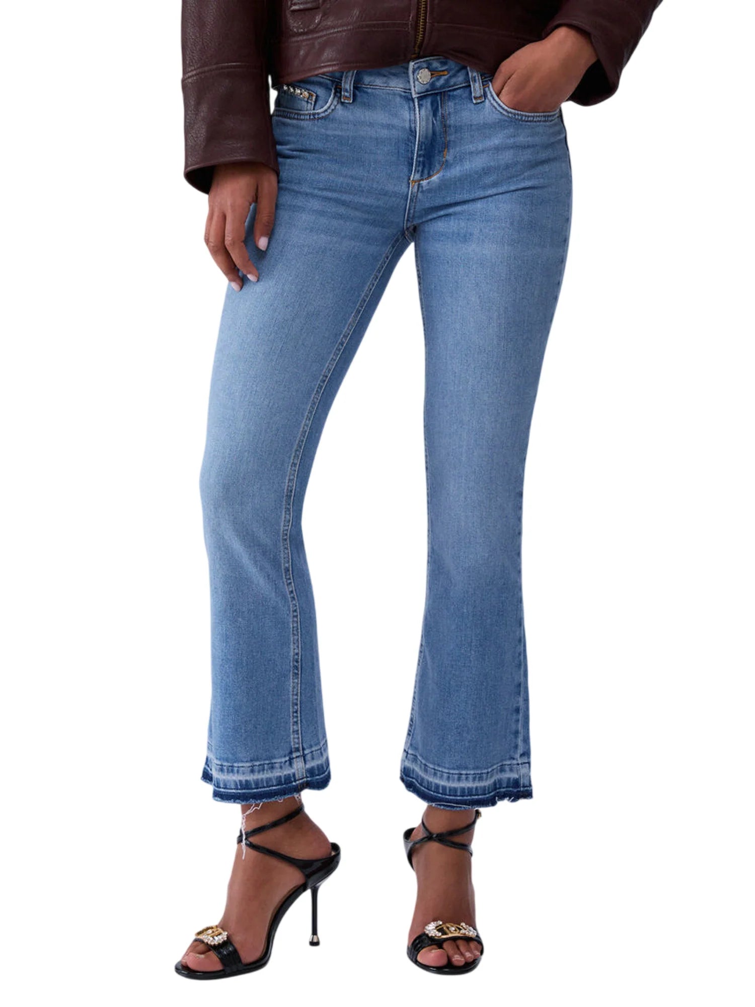 Liu Jo jeans flare donna Fly lavaggio blu UA6022D0310 78801 LIU JO