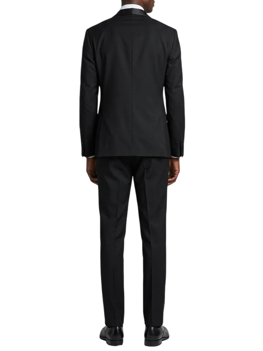 Manuel Ritz abito uomo monopetto giacca e pantaloni nero 4030AR3139-263090 99 MANUEL RITZ
