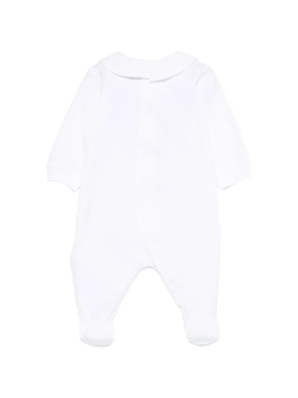 Moschino tutina neonata con piedini con orsetto bianco MUT04Q-LAA02 10101 MOSCHINO