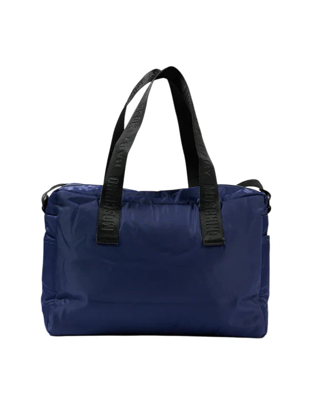 Moschino borsa cambio unisex neonato blu MUX05W-L3A89 40016 MOSCHINO