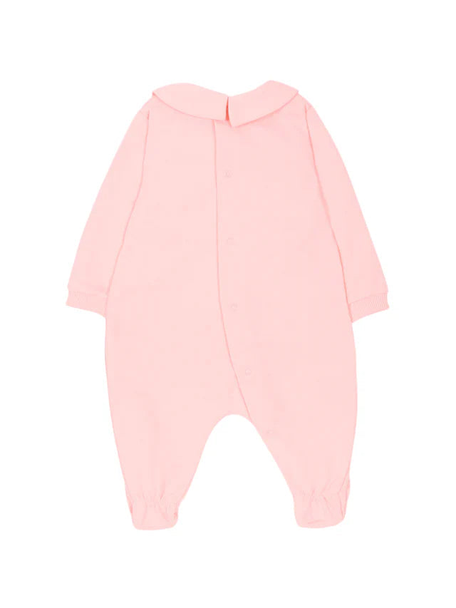 Moschino tutina neonata con orsetto Toy rosa MUY098-LCA19 50209 MOSCHINO