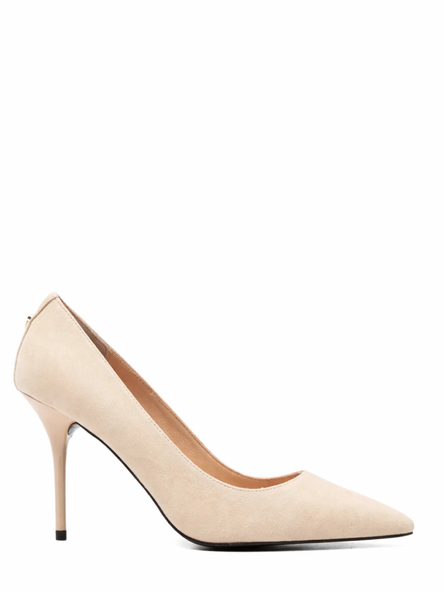 Love Moschino decollete a punta in suede beige JA10239G1O-JA0 104 MOSCHINO LOVE