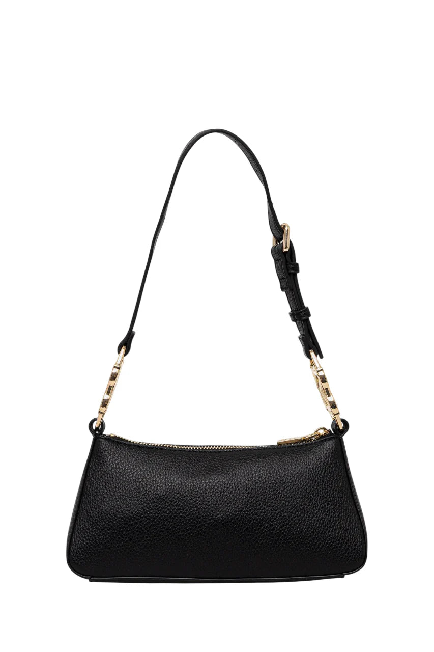 Love Moschino borsa a spalla in ecopelle martellata nero JC4007PP1O-LB0 000 MOSCHINO LOVE