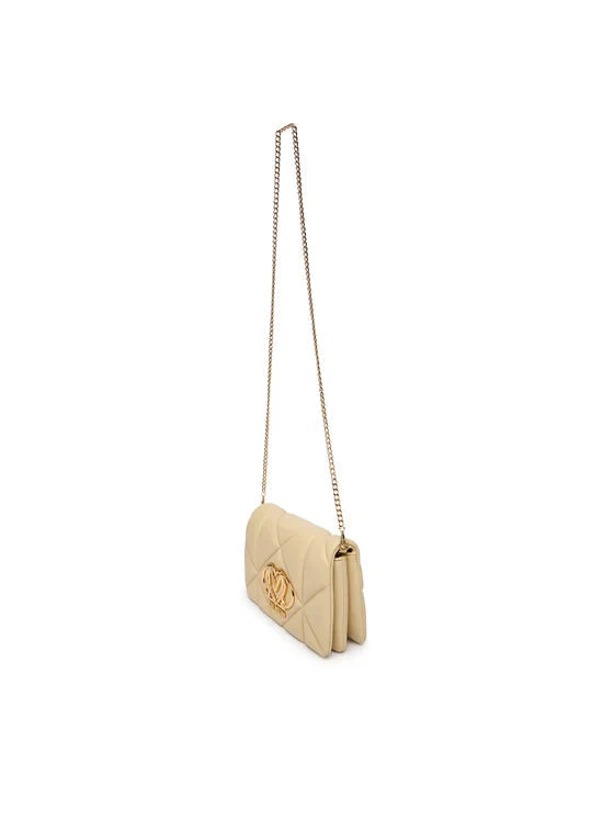 Love Moschino borsa a tracolla in ecopelle trapuntata beige chiaro JC4043PP1O-LC0 129 MOSCHINO LOVE