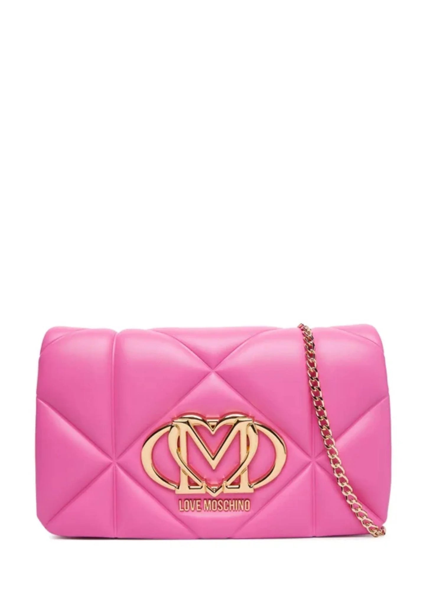 Love Moschino borsa a tracolla in ecopelle trapuntata fucsia JC4043PP1O-LC0 604 MOSCHINO LOVE