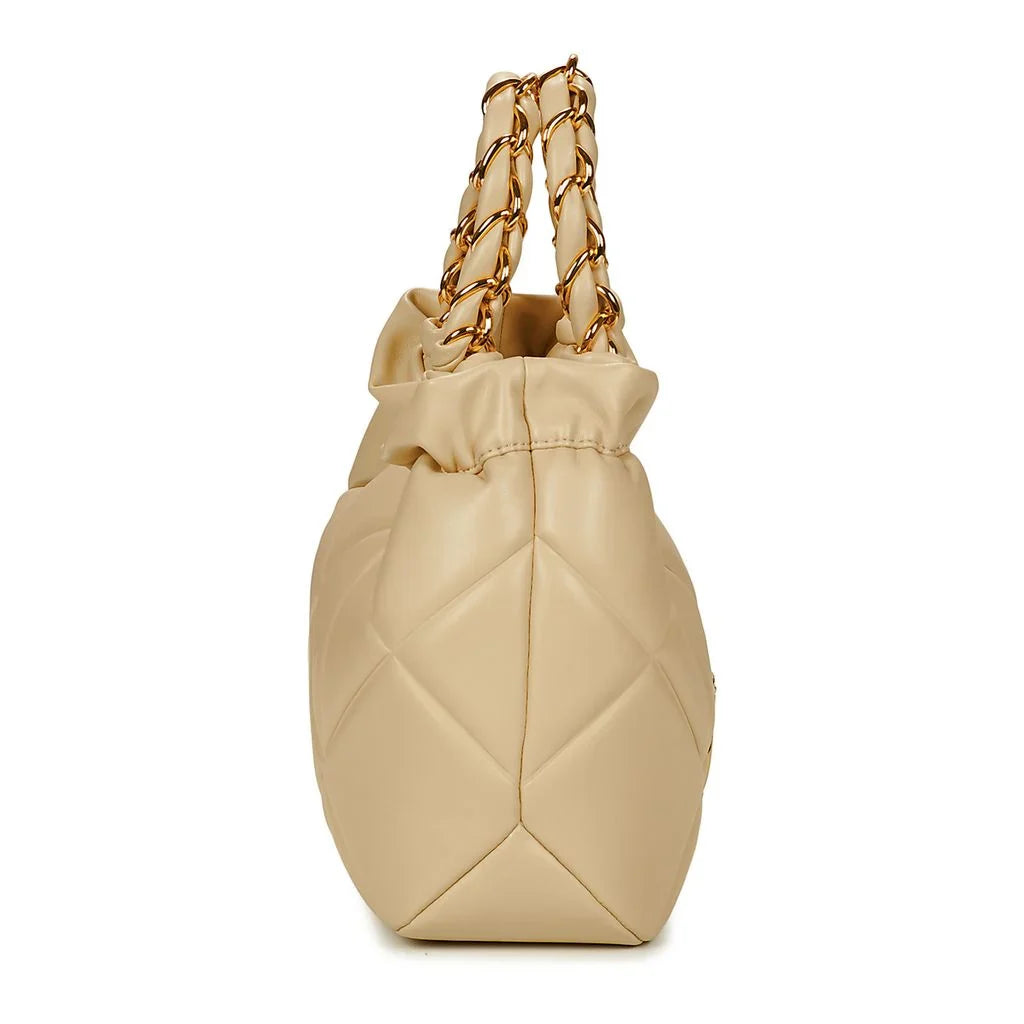 Love Moschino borsa a secchiello in ecopelle trapuntata beige chiaro JC4115PP1O-LC0 129 MOSCHINO LOVE