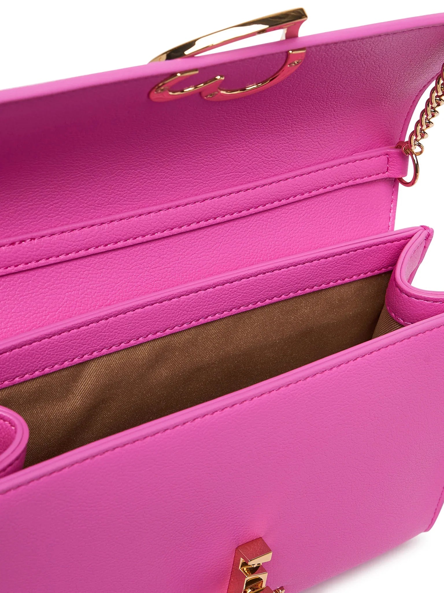 Love Moschino borsa a tracolla in ecopelle martellata fucsia oro JC4327PP1O-LQ0 604 MOSCHINO LOVE