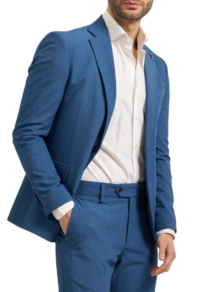 Mulish abito uomo monopetto Monet blu denim MONET-AB7200 DENIM MULISH