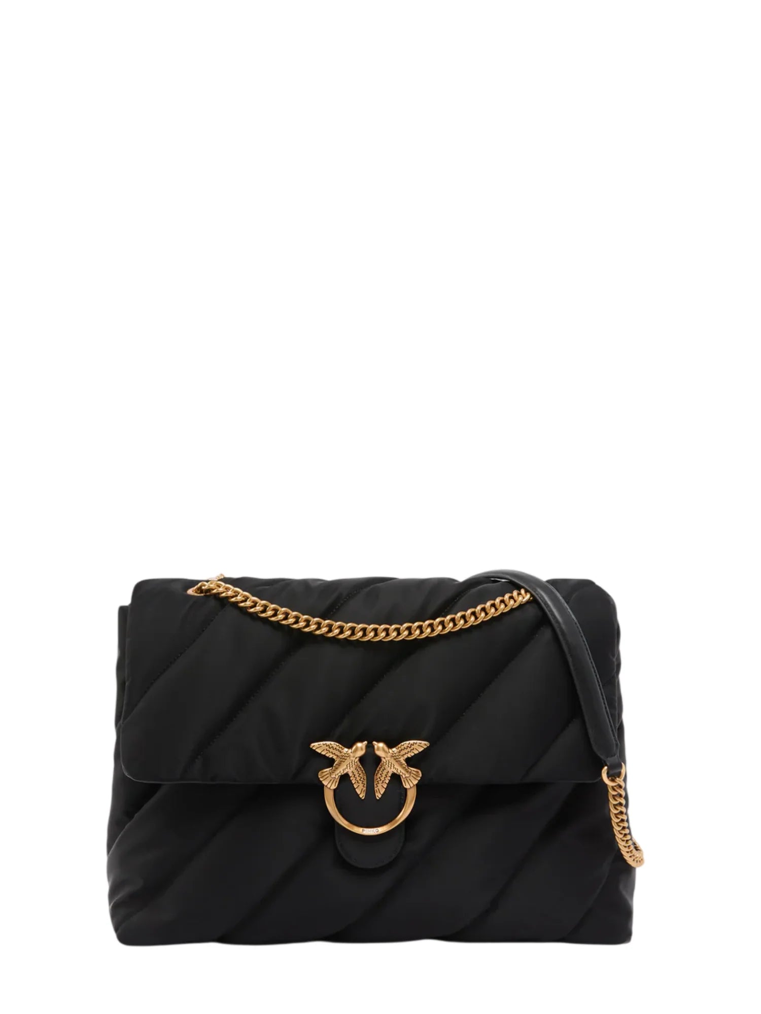 Pinko borsa Love Puff Extra in nylon trapuntato nero 103347-A358 Z99Q PINKO