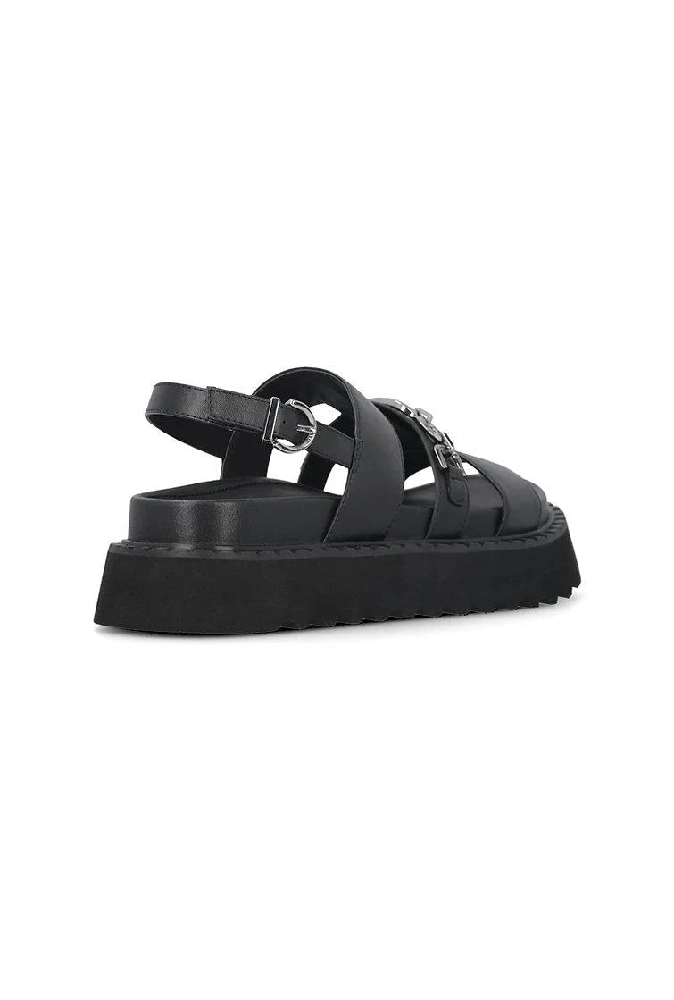 Pinko sandali Kate con fascette in pelle nero SD0517P001 Z99 PINKO