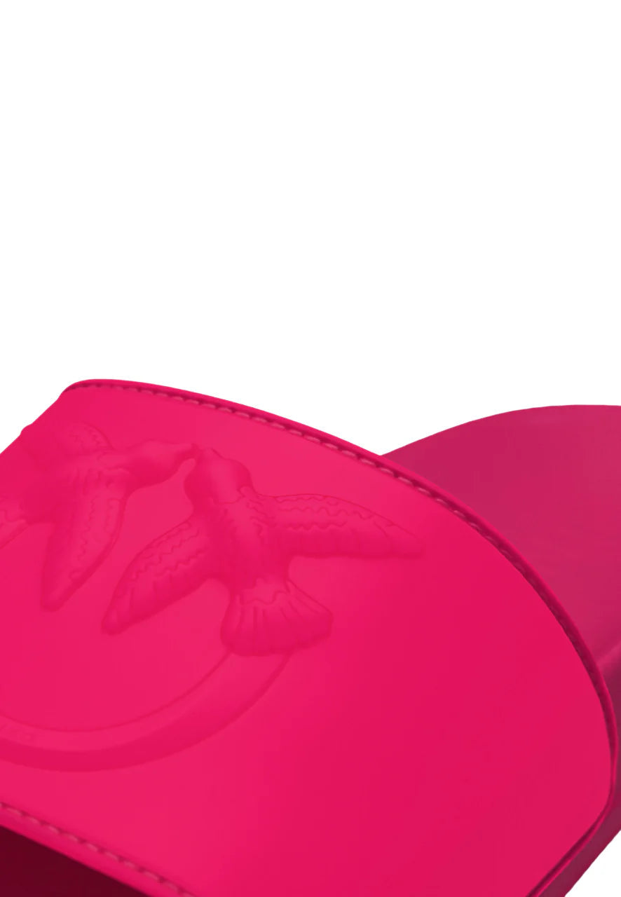 Pinko ciabatte in gomma donna Dilly fucsia SS0093E027 N17 PINKO