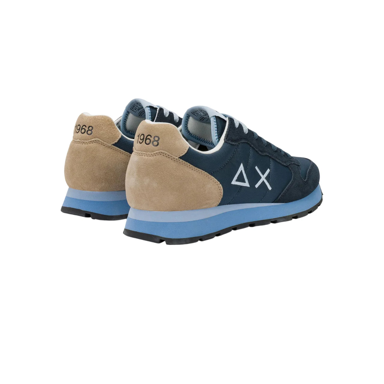 Sun68 sneakers uomo Tom Multicolor blu beige Z36106 NAVY BLUE SUN68