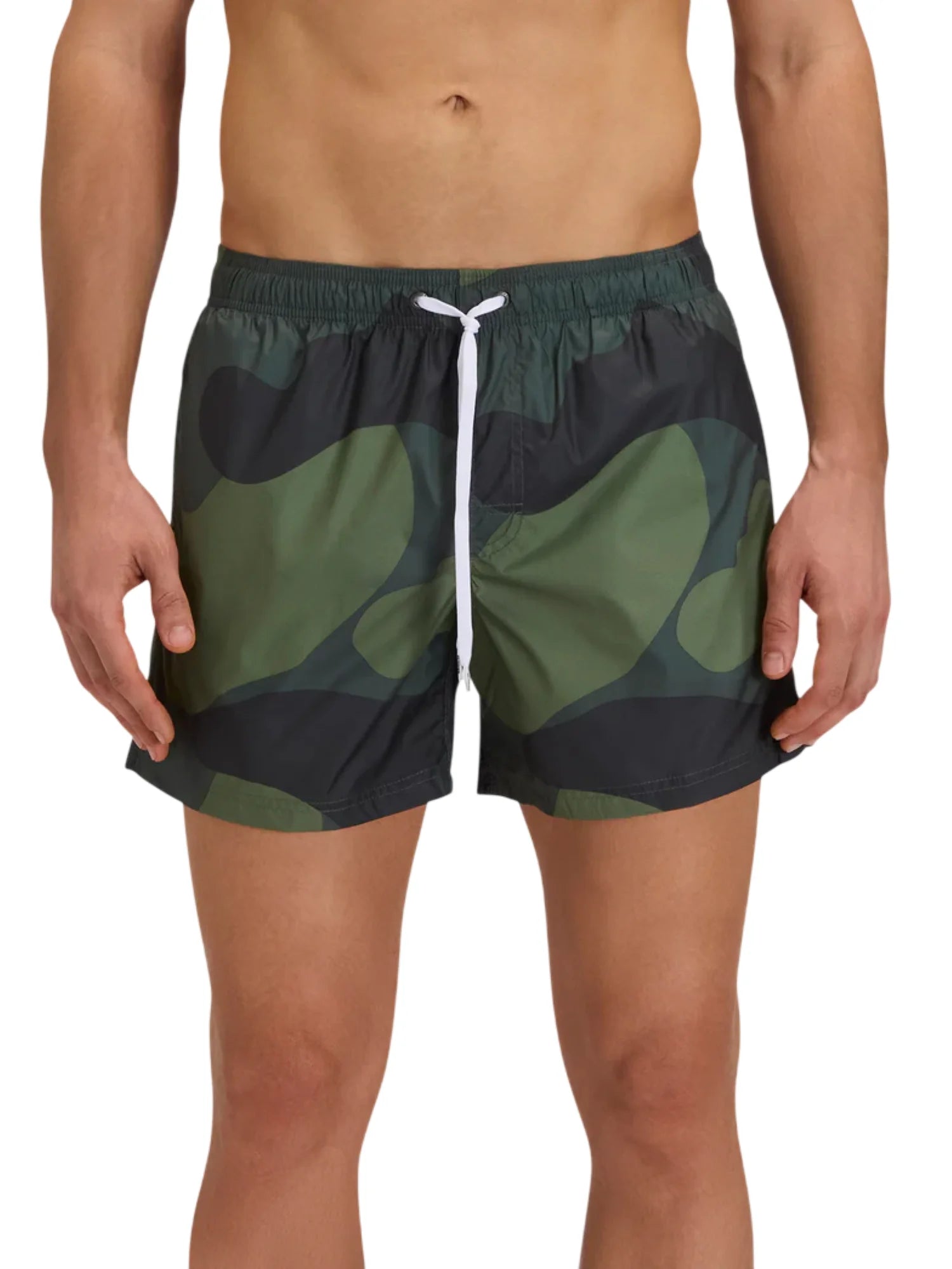 Sundek boxer mare uomo in fantasia camouflage verde M504BDRP1CM 032CM SUNDEK