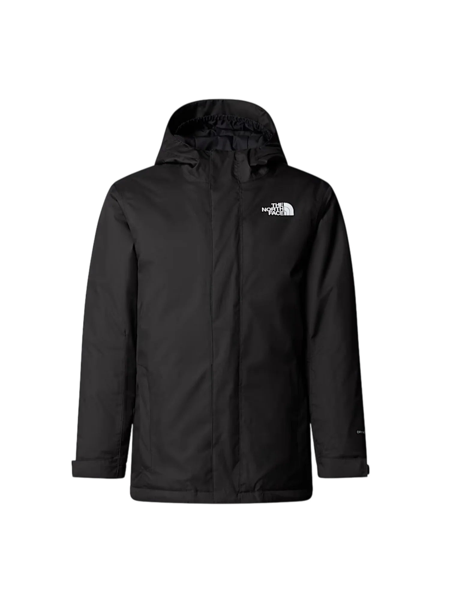 The North Face giubbino impermeabile bambino con cappuccio nero NF0A8A48 KX71 THE NORTH FACE