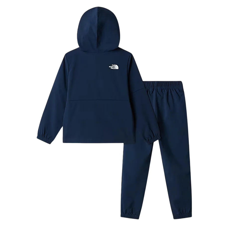 The North Face tuta sportiva bambino giacca e pantaloni blu NF0A8FYT 8K21 THE NORTH FACE