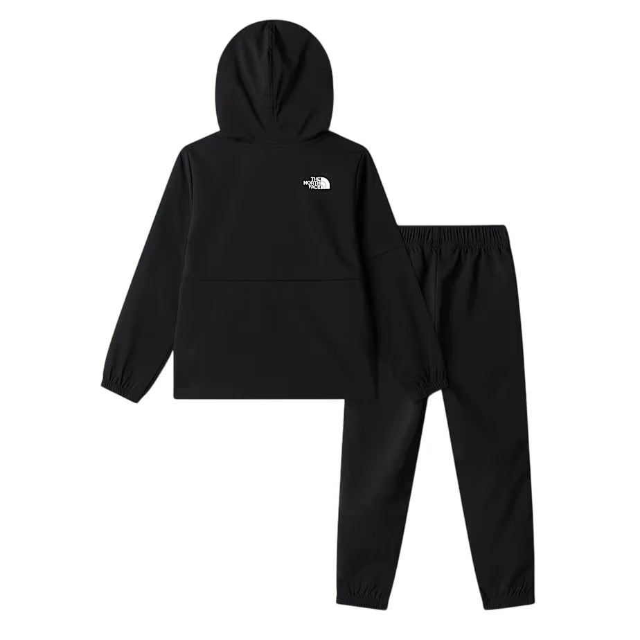 The North Face tuta sportiva bambino giacca e pantaloni nero NF0A8FYT JK31 THE NORTH FACE