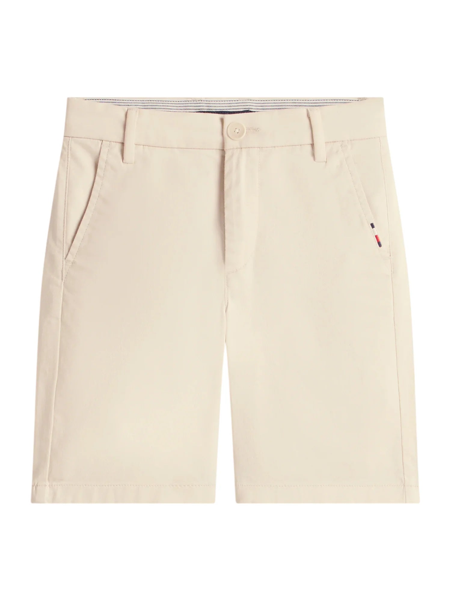 Tommy Hilfiger bermuda bambino in cotone beige KB0KB09641 ACI Tommy Hilfiger