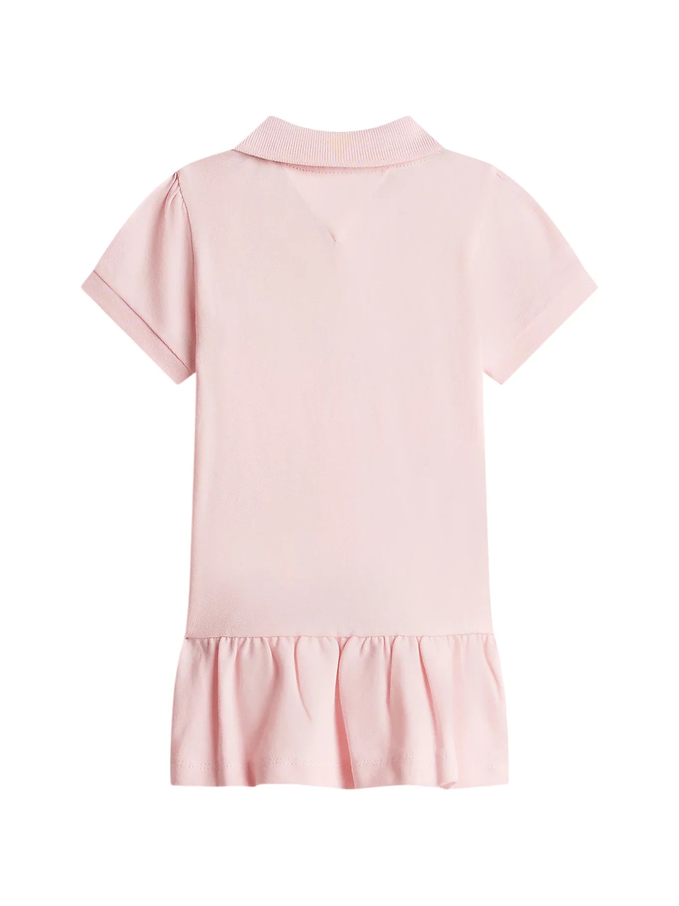 Tommy Hilfiger abito neonata in piquè rosa KN0KN02356 TH3 Tommy Hilfiger