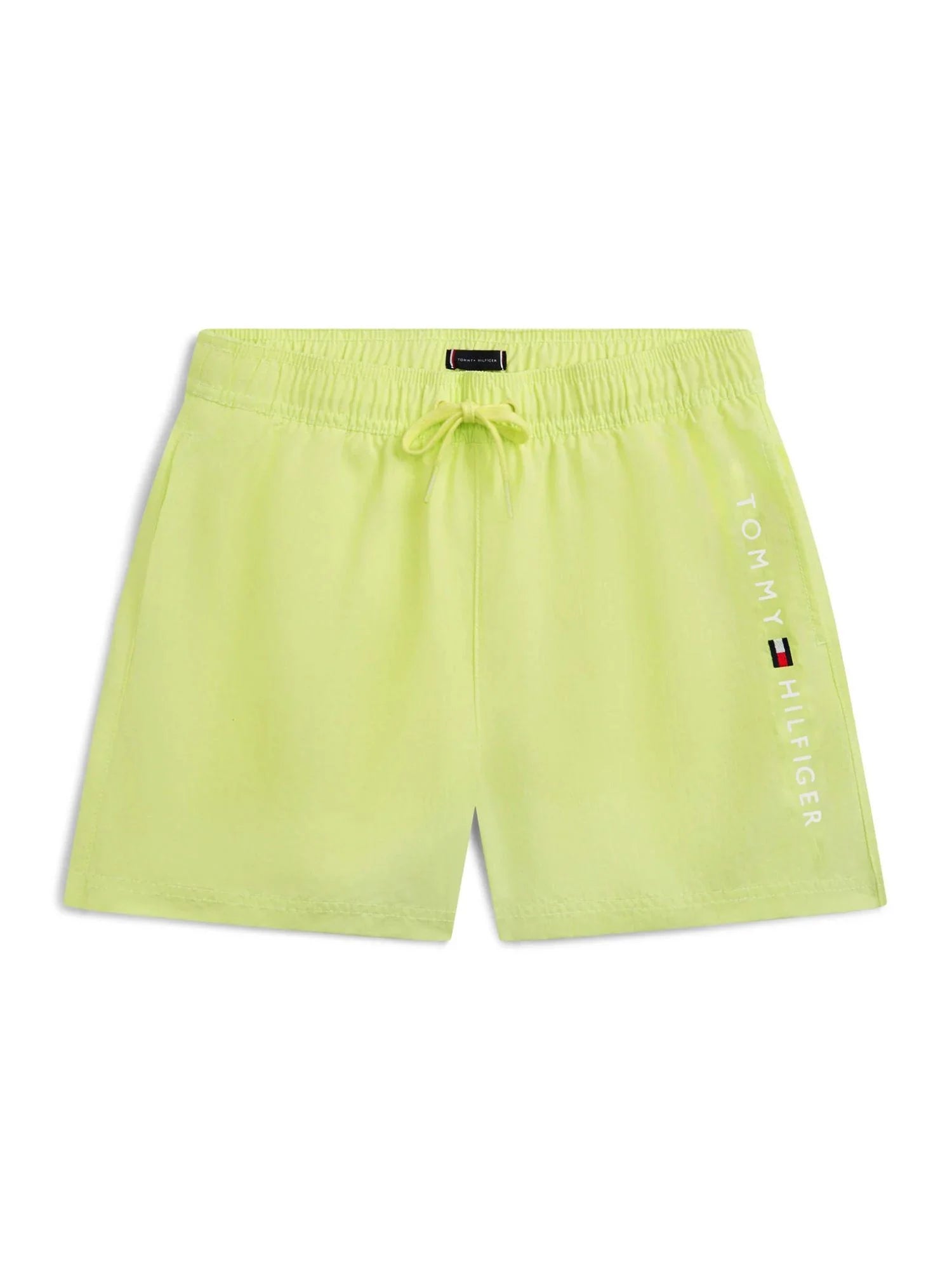Tommy Hilfiger boxer mare uomo in nylon con logo giallo fluo UB0UB00589 ZJE Tommy Hilfiger beachwear