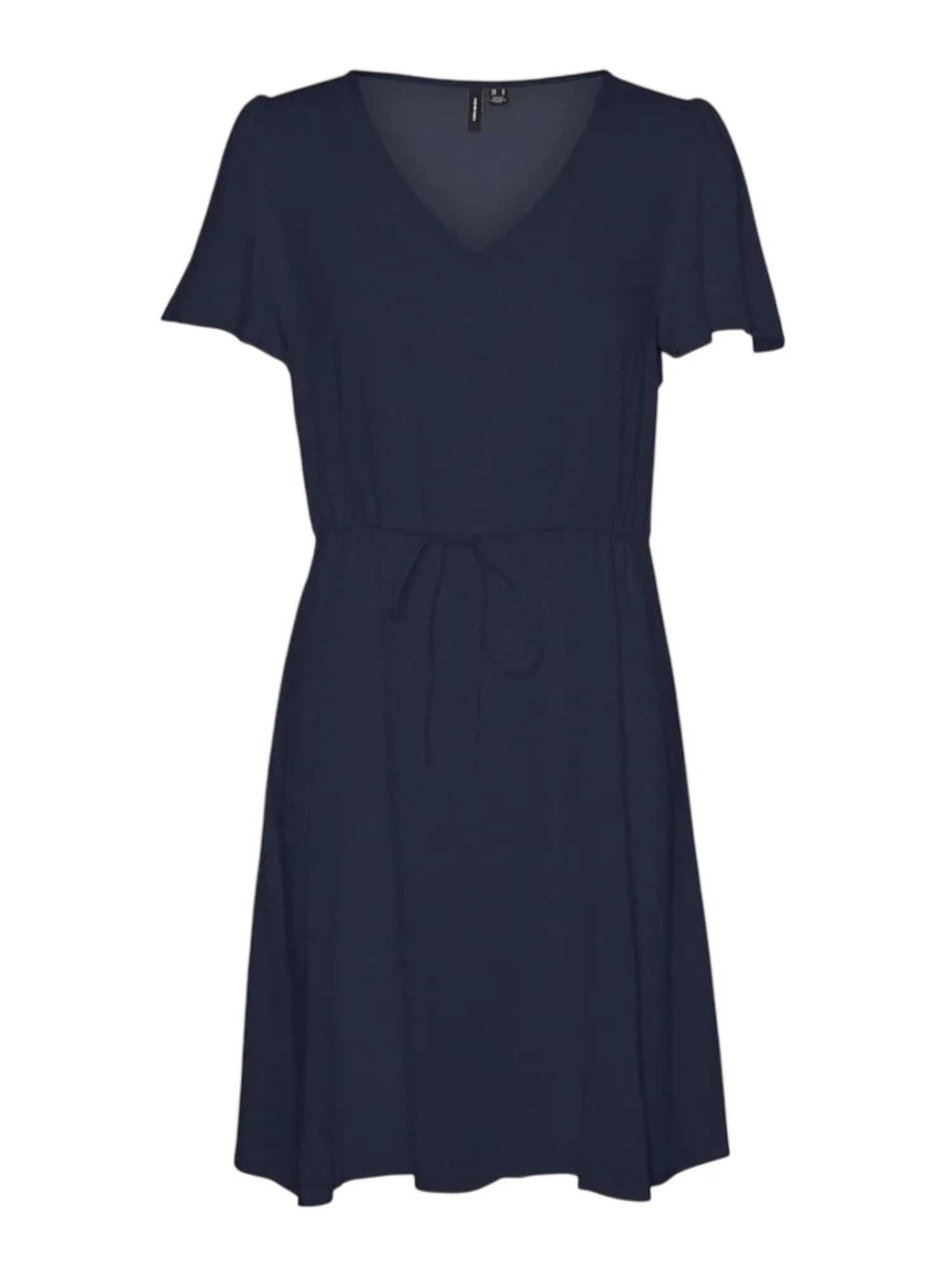 Vero Moda abito corto in viscosa con coulisse blu 10307990 NAVY BLAZER VERO MODA