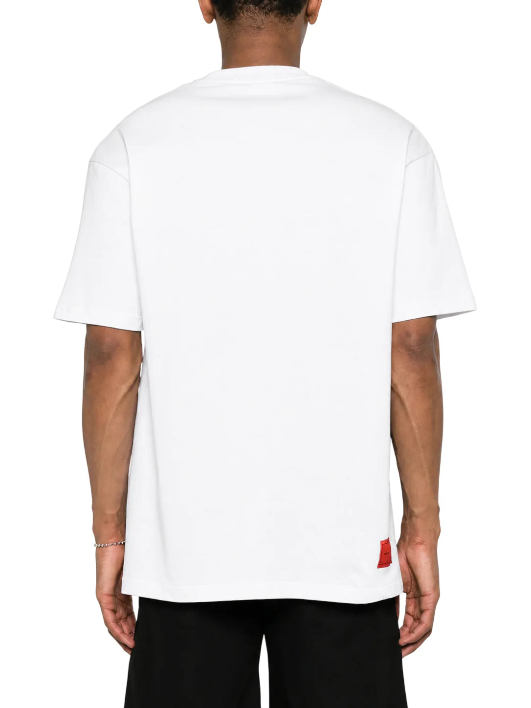 Vision of Super T-shirt manica corta con ricamo Heart panna VS077TE WHITE VISION OF SUPER