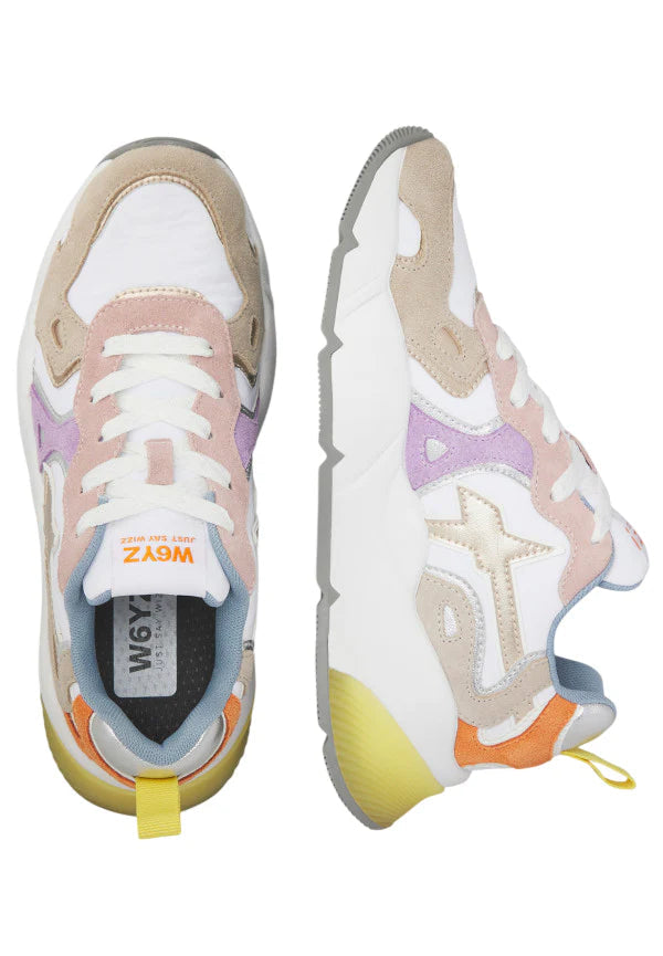 W6yz sneakers donna Sarah in suede e tessuto multicolor 201829403 1E11 W6YZ