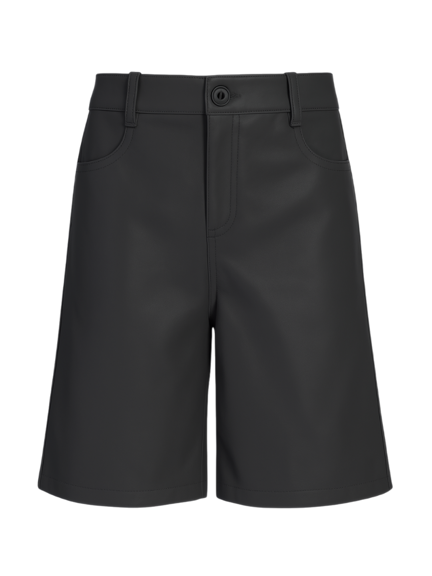 Patrizia Pepe bermuda in ecopelle bambina nero 7P0405-E069 K103 PATRIZIA PEPE