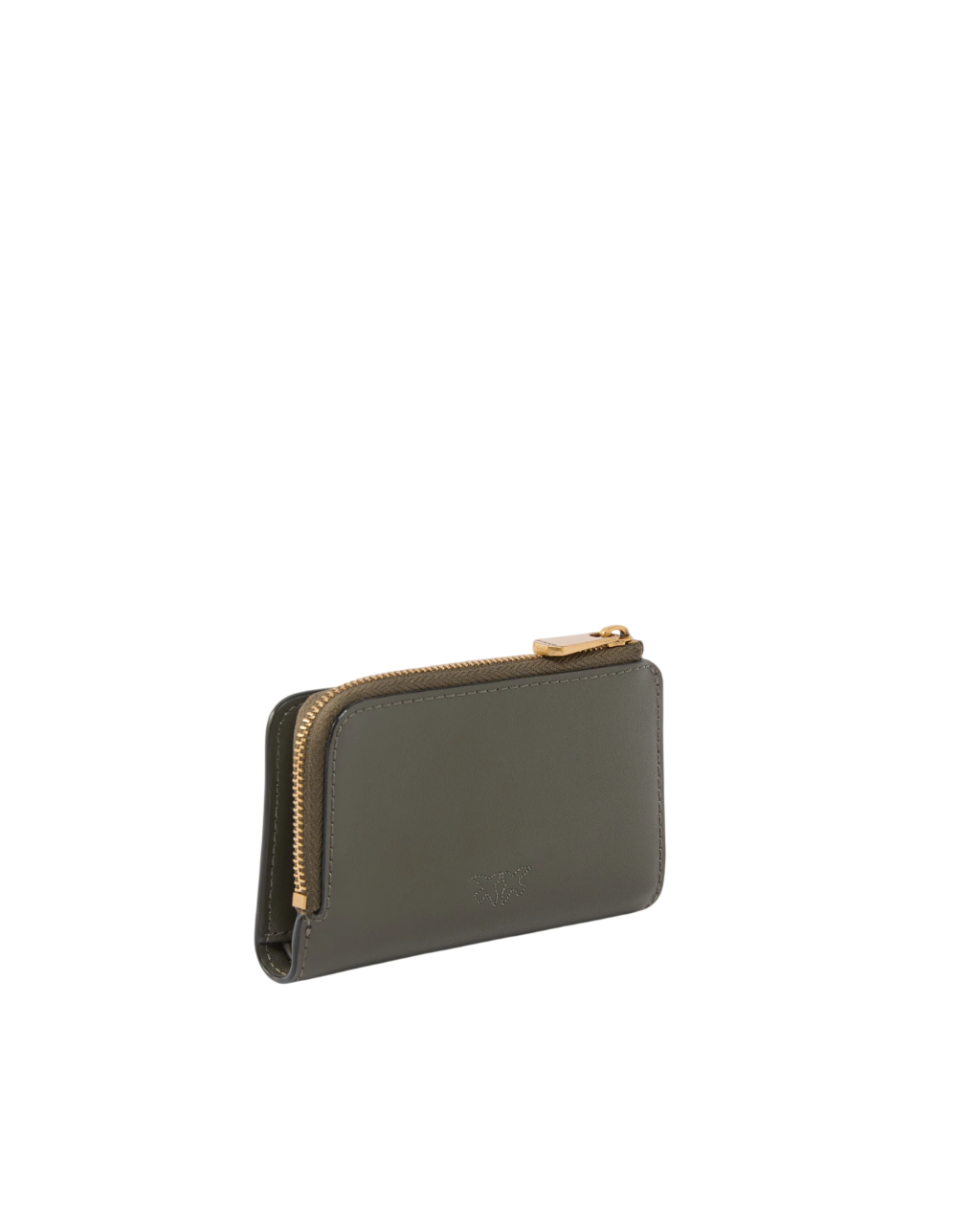 Pinko portafogli mini Wallet in pelle verde fango 106206-A0F1 K35Q PINKO