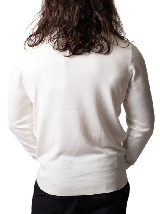 John Richmond maglia girocollo uomo Padile panna UMP26022MA OFF-WHITE John RICHMOND