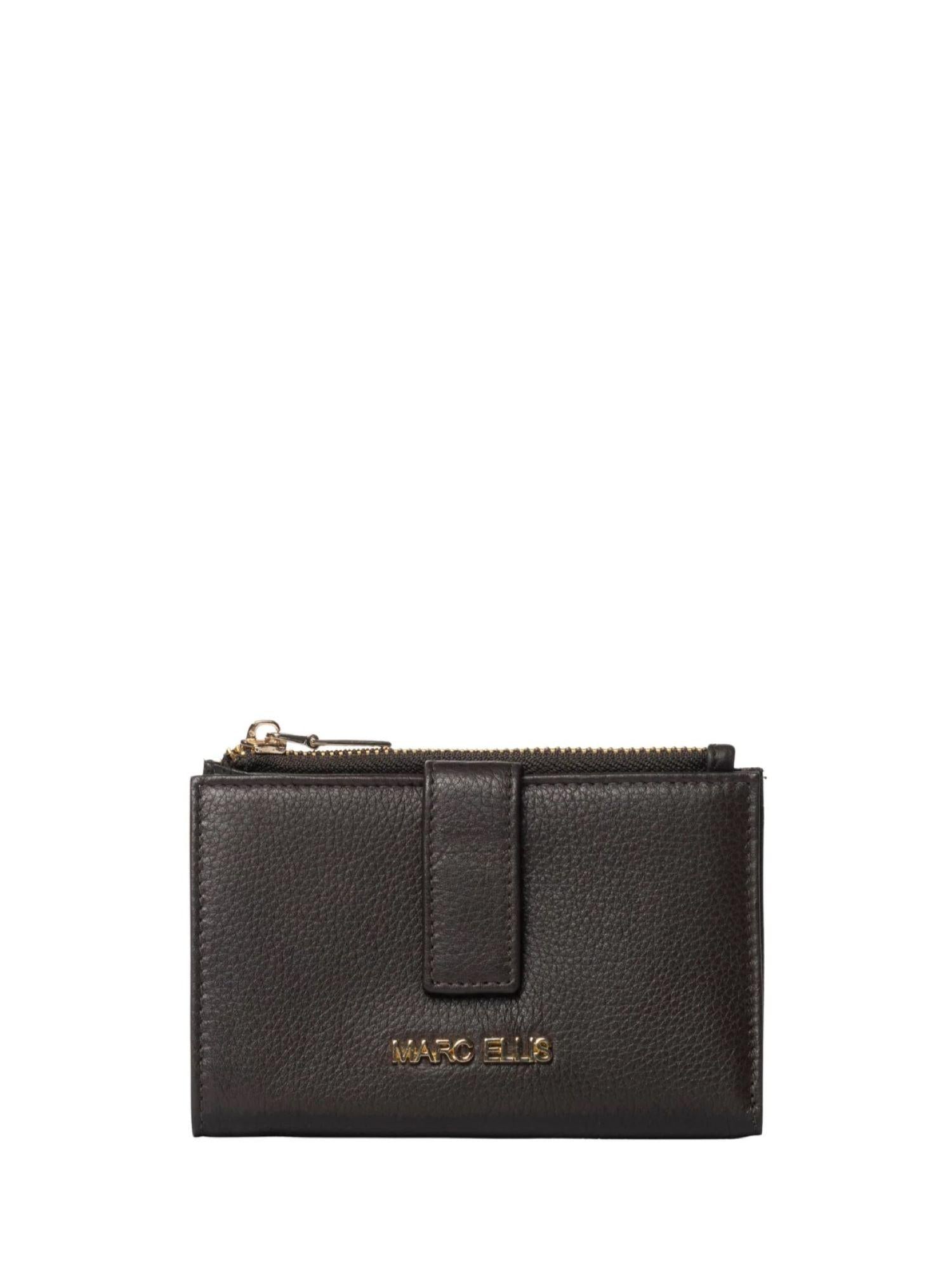 Marc Ellis portafogli in ecopelle martellata marrone moro ALEXIA DO COCOA MARC ELLIS