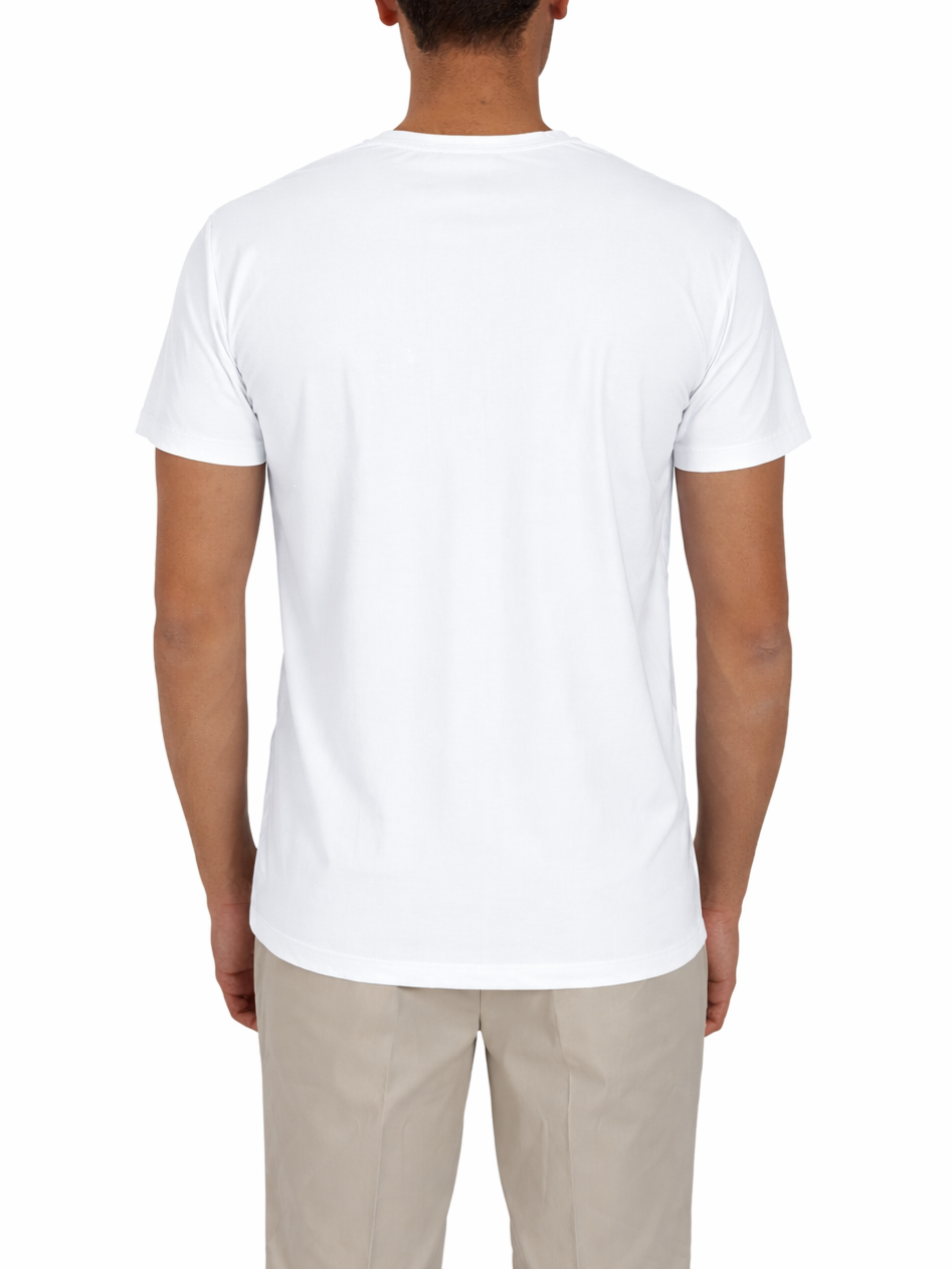 Yes Zee T-shirt manica corta in nylon stretch bianco T778-OQ00 0101 YES-ZEE
