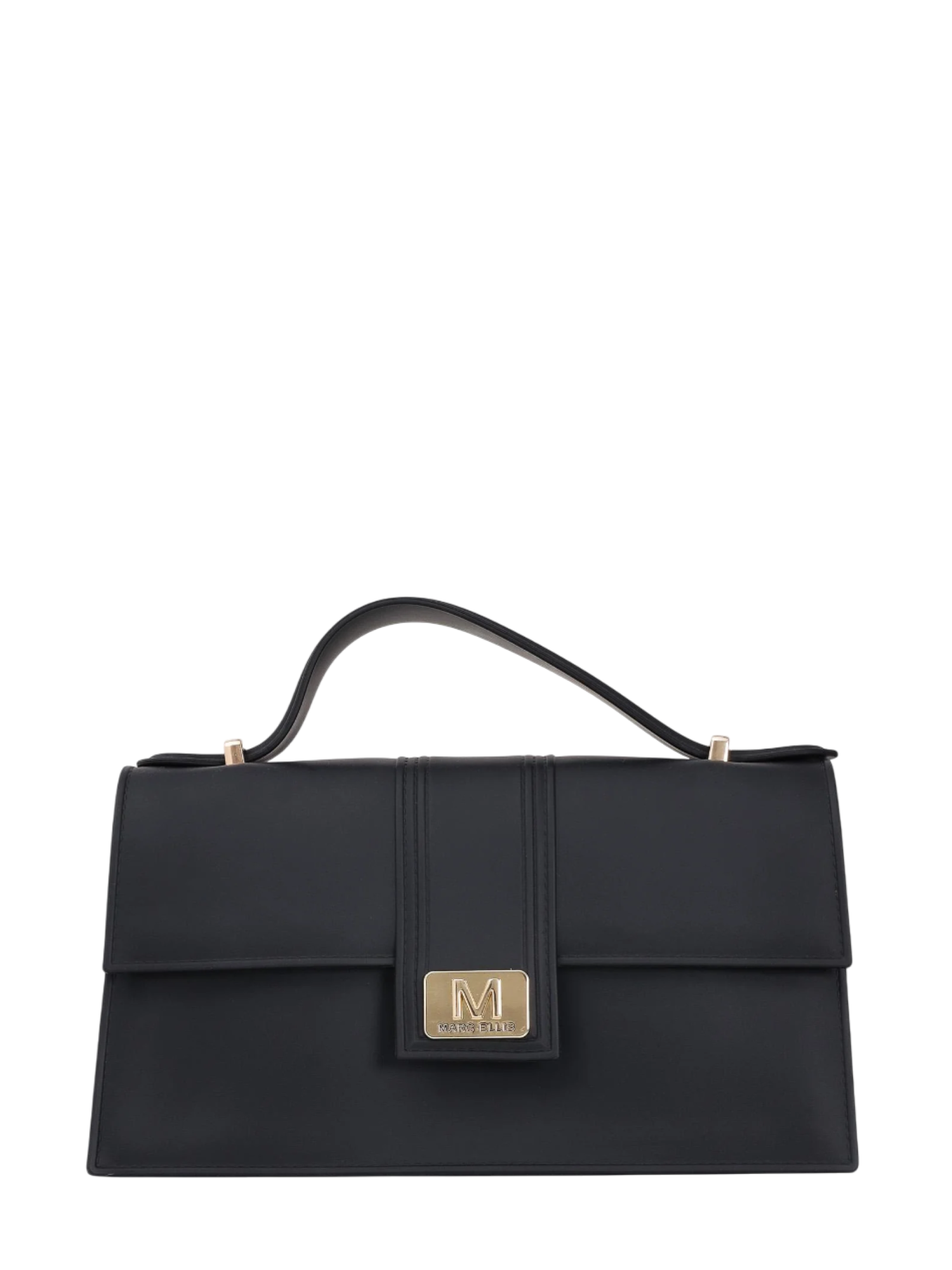 Marc Ellis borsa a mano Flat Arrow M nero FLAT ARROW M BLACK-LIGHT GOLD MARC ELLIS