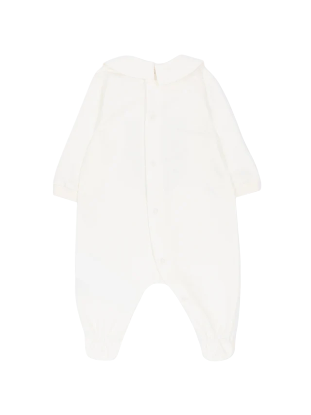 Moschino tutina neonato unisex con orsetto Toy panna MUY098-LCA19 10063 MOSCHINO