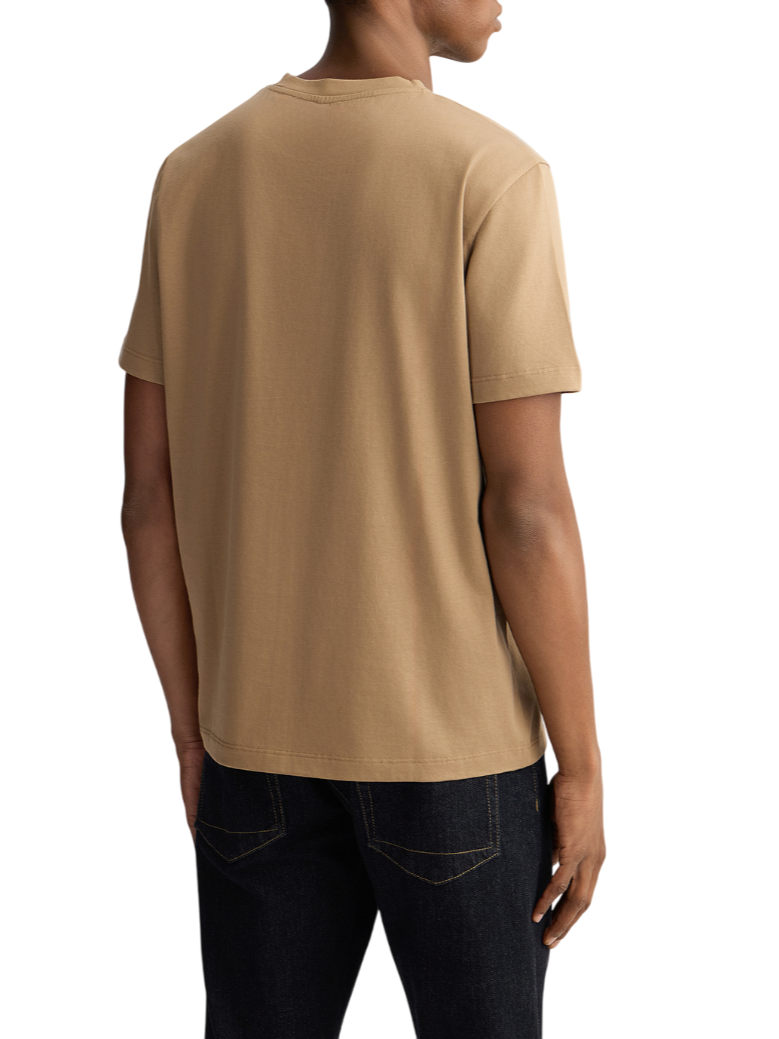 Liu Jo T-shirt manica corta basic con logo tortora QA5125J4799 71118 LIU JO