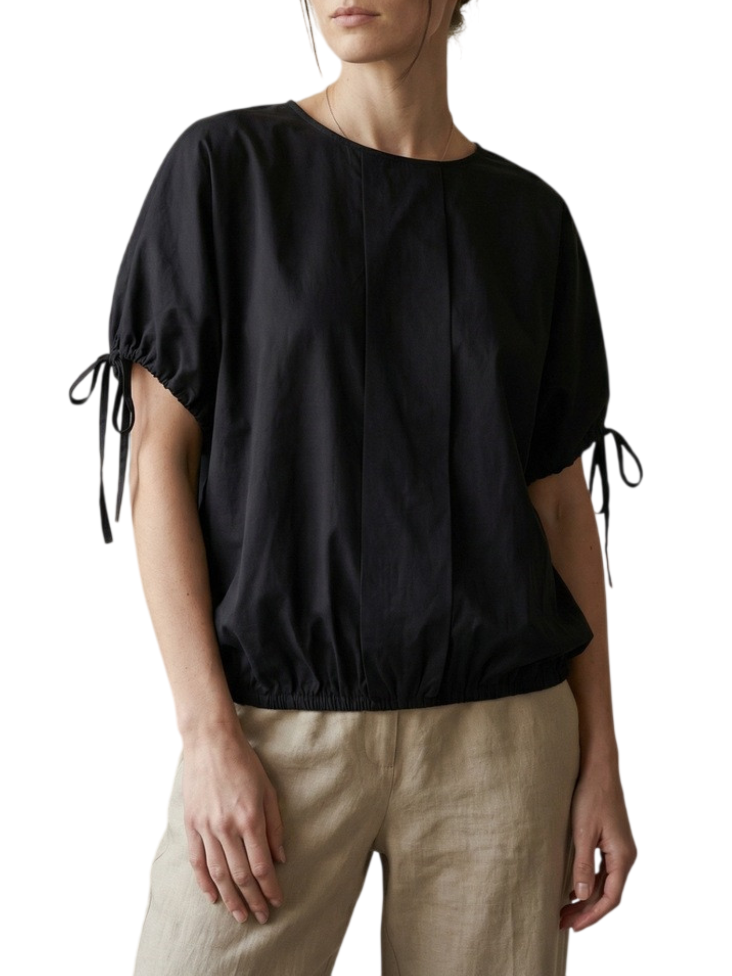 Jc Sophie blusa donna manica corta Libertad nero L3040 BLACK JC SOPHIE