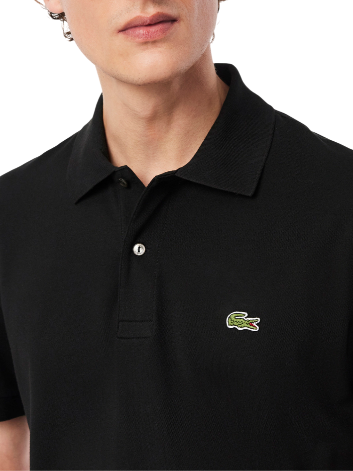 Lacoste polo manica corta 12.12 light in piquè nero PH9851 031 LACOSTE